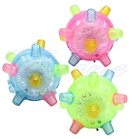 Jumping LED Dancing Ball Flashing Light Up Music Bounce Bouncing Toy Ball Cutting Dies Words