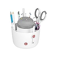 SINGER Pin & Tool Sewing and Craft Organizer Caddy with Built-in Pin Cushion