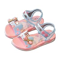 Summer Princess Beach Shoes Fashion Leather Shoes For Young Children And Girls Casual Shoes Thick Soled Round