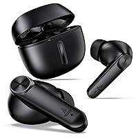 boAt Airdopes Max TWS Earbuds with 100 HRS Playtime, Quad Mics with ENx™ Tech, Beast™ Mode(50ms Low Latency), ASAP™ Charge, Bluetooth v5.3 and IWP™ (Carbon Black)