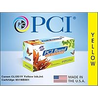 PCI Brand Remanufactured Ink Cartridge Replacement for Canon PIXMA CLI251Y Yellow Ink Cartridge 6516B001AA 685 Page Yield