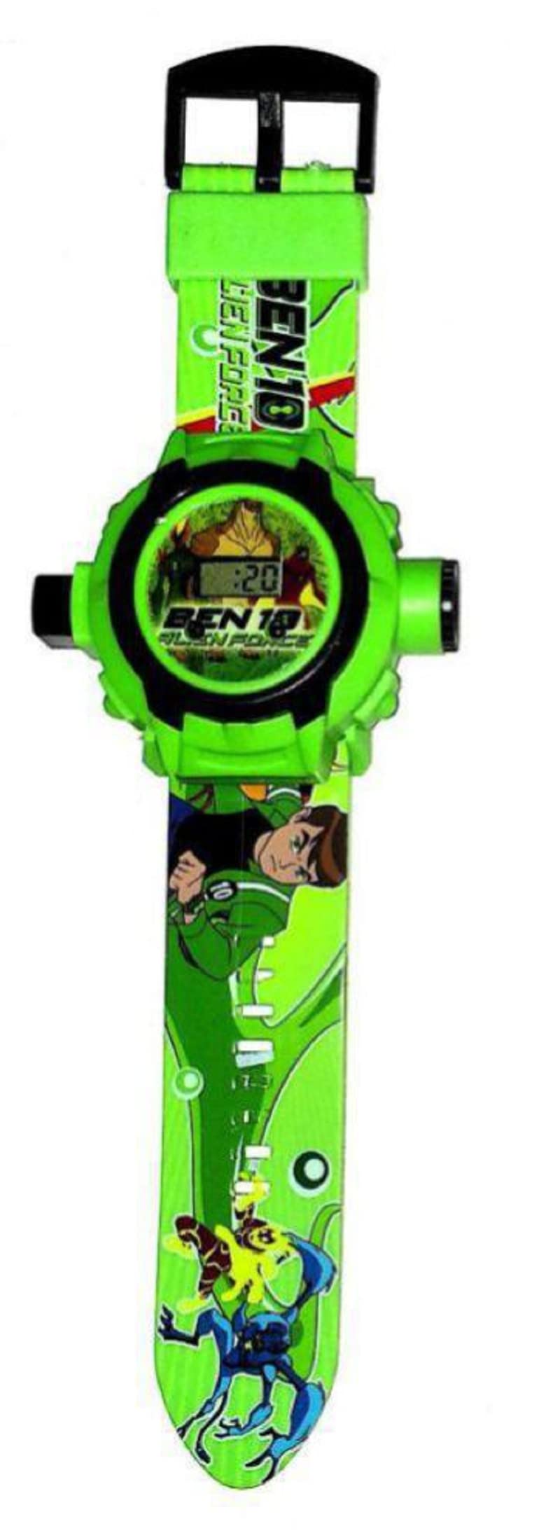 BEN 10-24 Images Projector Watch Digital Wrist Watch for Boys and Girls Gift X-mas Gift