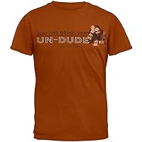 Big Lebowski - Being Undude T-Shirt - Medium Orange