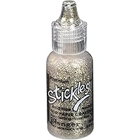 Ranger, Platinum Stickles Glitter Glue 1/2-Ounce, 1/2 Ounce