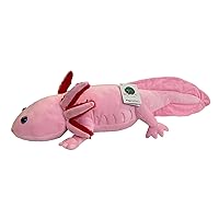 Onsoyours Cute Axolotl Plush, Soft Stuffed Animal Salamander Plush Pillow,  Kawaii Plush Toy for Kids (Gray Axolotl, 13)
