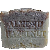 Almond - Hazelnut Soap Bar with Organic Almond Butter Handmade -All Natural Artisan Soap