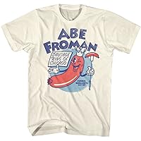 Ferris Bueller's Day Off Abe Froman Sausage King of Chicago Mens Short Sleeve T Shirt 80s Movies Tees