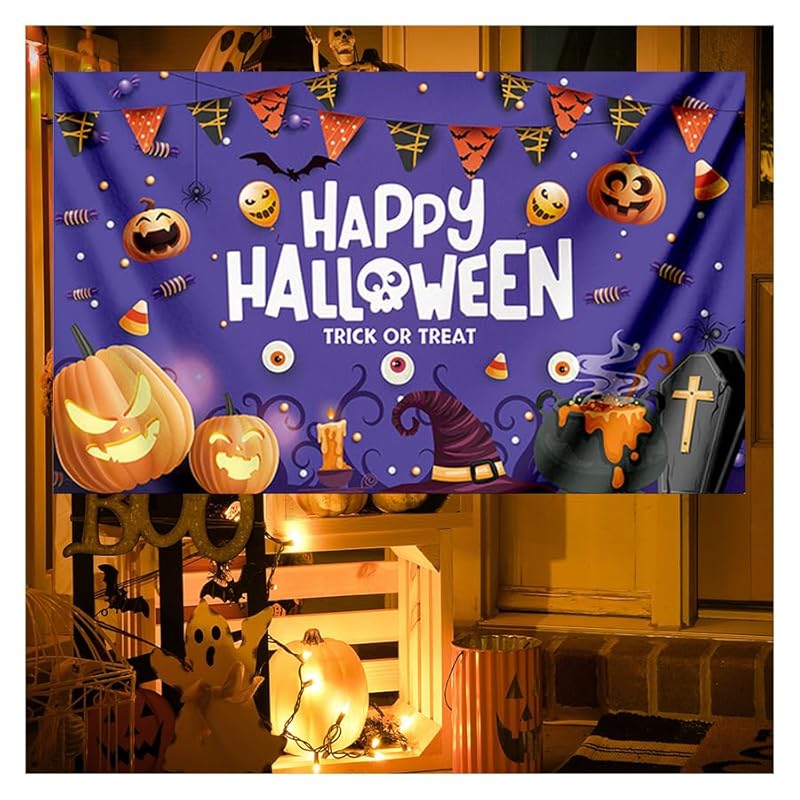 Mua Halloween Tapestry, Halloween Background, 43.3 x 70.9 inches ...