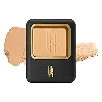 Pressed Powder, Buildable & Blendable Matte Finish Shine Control Compact with Mirror & Applicator, Cruelty-Free & Vegan - French Toast
