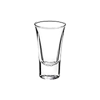 Bormioli Rocco Dublino Collection Shot Glasses - Set of 6 Clear Shot Tumblers With Heavy Base – 2-Ounce Shooter Glass For Spirits & Liquors – Classic European Design Drinkware For Bar, Pub & Home Use