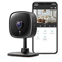 Tapo TP-Link New 2K Indoor Security Camera for Baby Monitor, Pet Camera | Motion Detection | 2-Way Audio | Night Vision | Cloud & SD Card Storage | Works w/Alexa & Google Home | Black C111