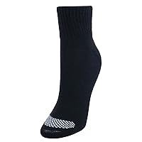 Hanes Womens Cool Comfort Toe Support Ankle Socks, 6-Pair Pack