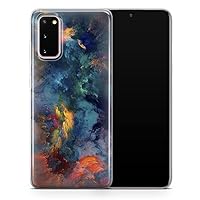 For Samsung Galaxy S10 e - Storm Weather Phone Case, Modern Abstract Art Cover - Thin Shockproof Slim Soft TPU Silicone - Design 3 - A97