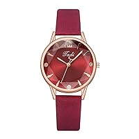 Women's watch, women's watch, quartz watch for women, ladies, women's leather quartz analogue dress bracelet quartz watch girls' watch