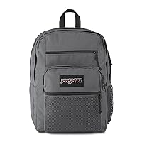 JanSport Big Campus Backpack - Lightweight 15-inch Laptop Bag, Deep Grey
