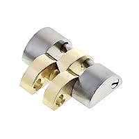 Ewatchparts 12MM SOLID LINK JUBILEE WATCH BAND COMPATIBLE WITH ROLEX 179171 179173 18K/SS REAL GOLD