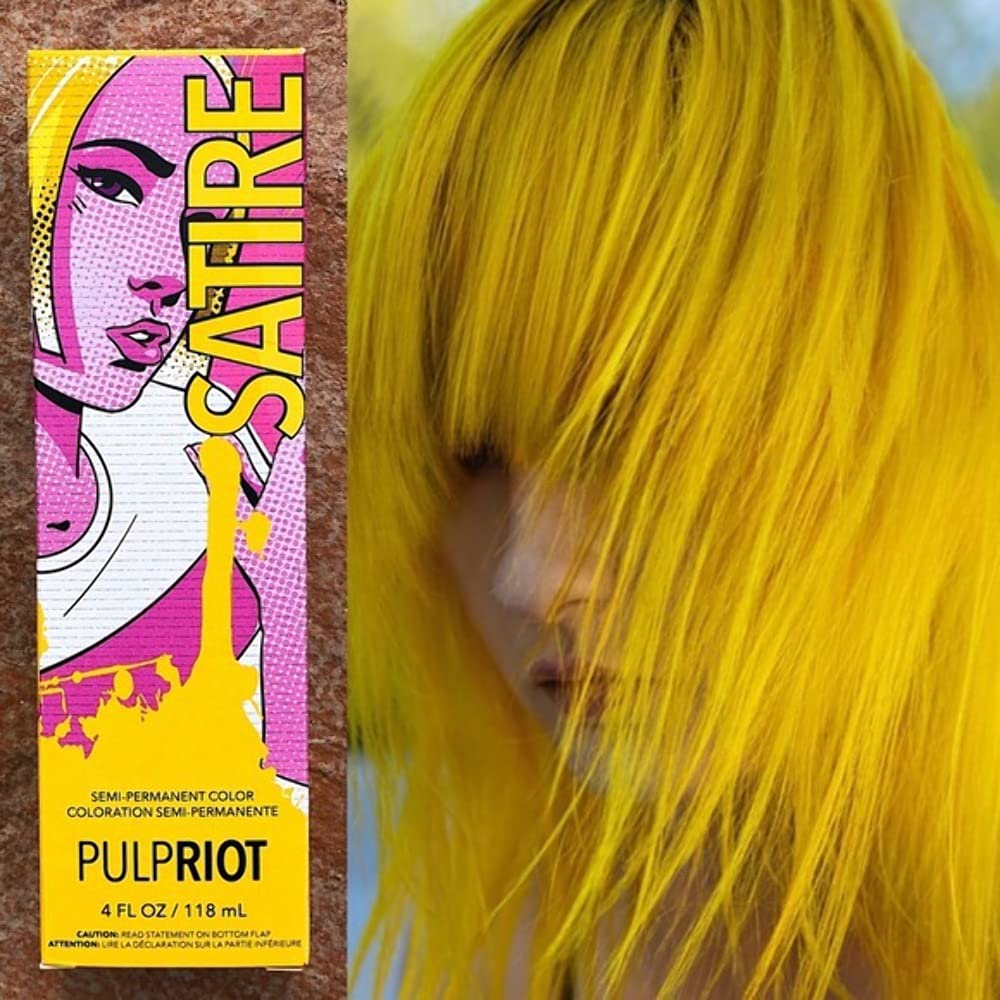 Pulp Riot Semi-Permanent Hair Color 4oz - NeoPop Satire