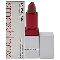 Smashbox Be Legendary Prime & Plush Lipstick, Rich Color, Satin Finish, LEVEL UP