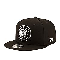 Brooklyn Nets 2020 Official Team Color 9FIFTY Adjustable Snapback,unisex-adult Hat Black Cap