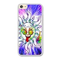 Personalize iPod Touch 6 Cases - American Hippie ? Peace Hard Plastic Phone Cell Case for iPod Touch 6