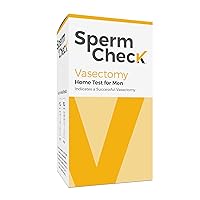Vasectomy Home Test Kit - Check Sperm Count Post Vasectomy - 2 Pack - Easy to Read, Private - 98% Accuracy - FSA HSA Eligible - FDA Cleared