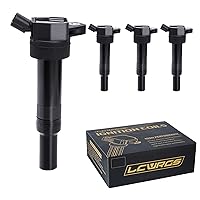 Set of 4 Ignition Coil Pack for 2.0 1.8 L4 Hyundai Elantra Tucson Kia Soul Forte 2011 2012 2013 2015 2015 2016 Coil Packs Replaces# UF651 C1804