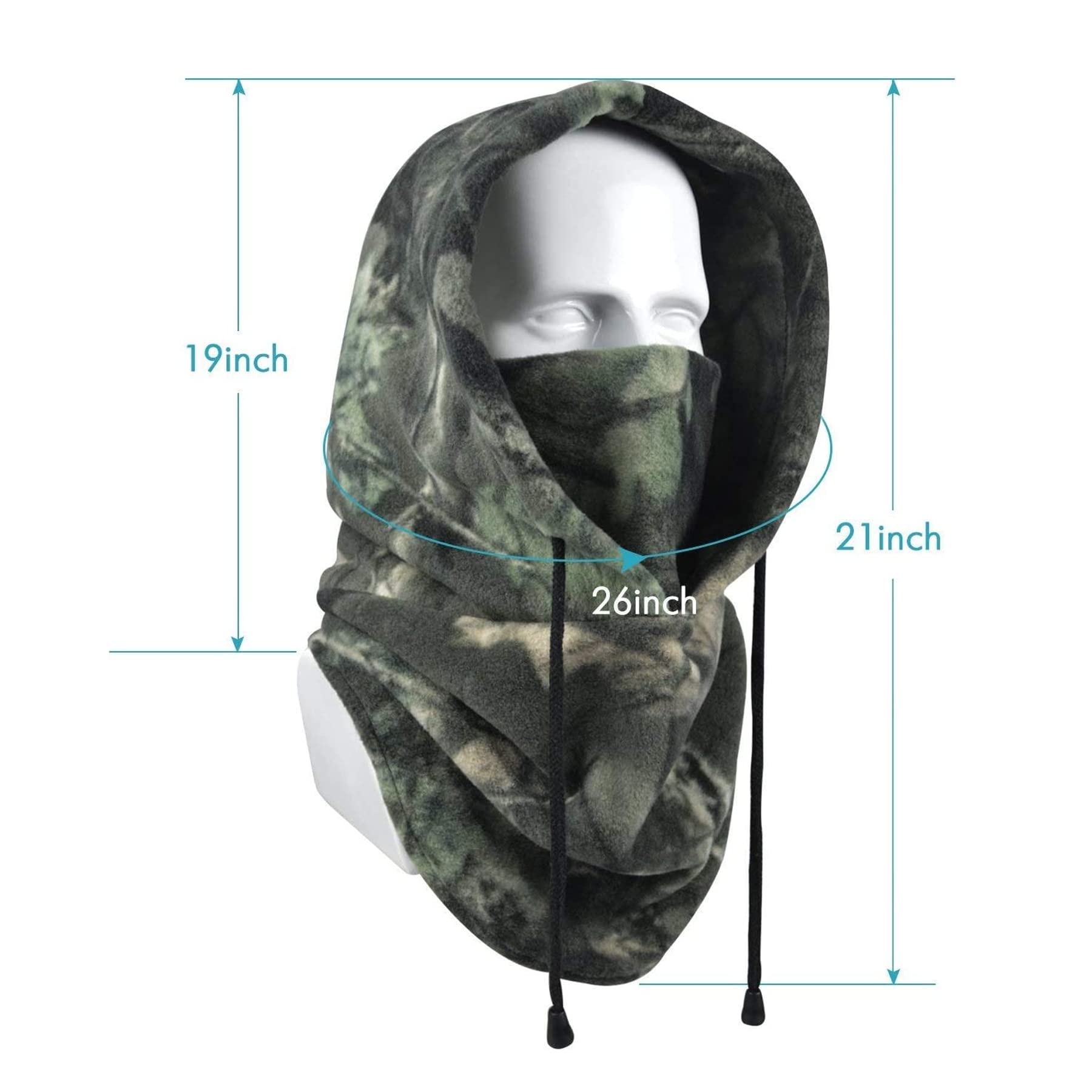 Your Choice Hunting Face Mask, Camo Balaclava Face Mask for Cold Weather, Hunting Gear Gifts for Men Women
