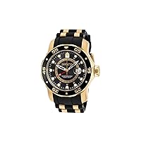 Invicta Men's 6991 Pro Diver Collection GMT Black Dial Black Polyurethane Watch