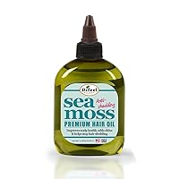 Difeel Sea Moss Anti-Shedding Premium Hair Oil 7.1 oz. - Sea Moss for Hair Growth, Ideal for Damaged, Dry or Frizzy Hair
