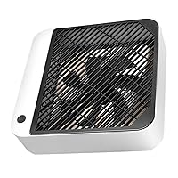 BESTOYARD Home Office Fan 1pc Office Fan Usb Desk Fan Desktop Quiet Fan Dormitory Fan Mini Fan Shake Your Head White Student Air-conditioning Fan Summer Fan