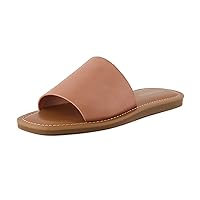 CUSHIONAIRE Women's Spicy slide Sandal with Memory Foam