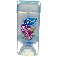 Secret Fresh Clear Gel Antiperspirant Deodorant, Luxe Lavender 2.6 oz