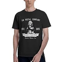 Violet Evergarden Tshirt Novelty Men's Latest Fashion Cartoon Design Style Short Sleeve Shirts Black