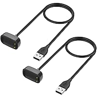 Charger for Fitbit Luxe/Fitbit Charge 5,2 Pack Replacement USB Charging Cable Dock Stand Compatible withFitbit Luxe/Fitbit Charge 5 Smartwatch