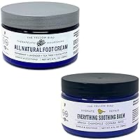 The Yellow Bird Natural Foot Cream and Everything Soothing Balm