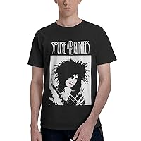 Siouxsie and The Banshees T Shirt Men's Summer O-Neck Tops Casual Short Sleeve Clothes