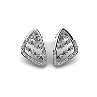 925 Sterling Silver Natural Gemstone Stud Earring For Women BUTTERFLY WINGS SHAPE | Natural Gemstones | Valentine's Gift