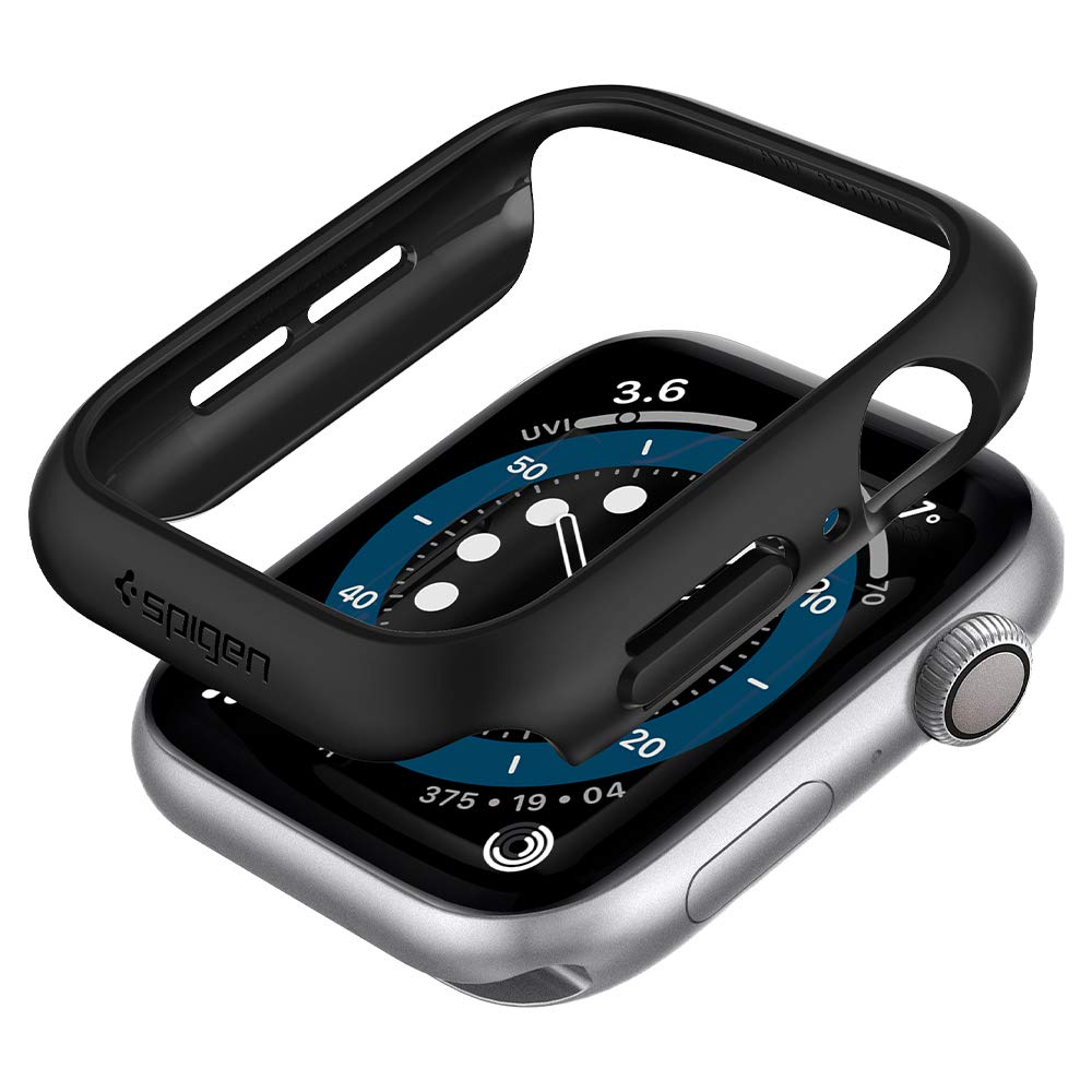 Spigen Thin Fit Designed for Apple Watch Case 40mm Series SE2/6/SE/5/4 - Black