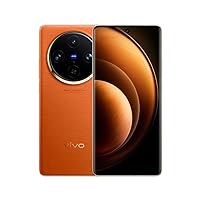 VIVO X100 Pro 5G V2324A Dual Sim 512GB 16GB RAM (GSM Only | No CDMA - not Compatible with Verizon/Sprint) China Version with Google Play Unlocked - Orange