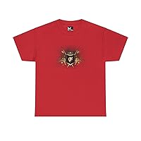 Heraldic Shield - Classic Design for Men and Women, Timeless Style for Every Wardrobe Unisex Heavy Cotton T-Shirt.