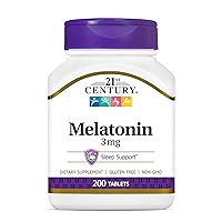 Melatonin 3 mg Tablets, 200 Count