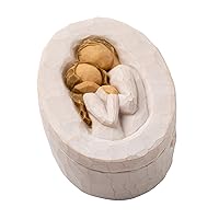 Willow Tree Embrace, sculpted hand-painted Keepsake Box