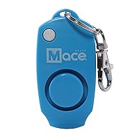 Mace Brand Personal Alarm Keychain – Emits Powerful 130dB Alarm, Includes Self Defense Keychain Clip and Emergency Backup Whistle – Batteries Included, Made in the USA, Choose from Yellow, Blue, Orange, Red, Pink, Black or Green