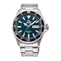 Orient Mens Analogue Automatic Watch with Stainless Steel Strap RA-AA0004E19B, Pine Green, Default Title, Bracelet