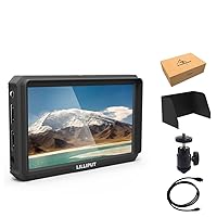 VIVITEQ A5 5 inch IPS 1920x1080 Field DSLR On-Camera Video Monitor Support 4K HDMI Signal Input and Output, Portable and Mini Monitor Compatible for Sony A6 A7 GH4,Canon NikonGimbals Stabilizer