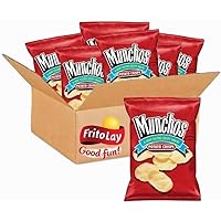 Munchos Regular Potato Crisps, 4.5 Oz Bags (Pack of 6)