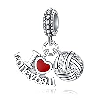 925 Sterling Silver Charms Suitable for Bracelet Pendants Beads, Charm Necklaces Jewellery Gift for Women Girls