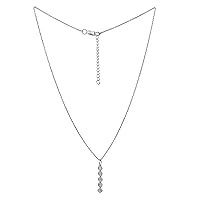 1.50 CTW Natural Diamond Polki Pendant Necklace 925 Sterling Silver Platinum Plated Everyday Slice Diamond Jewelry