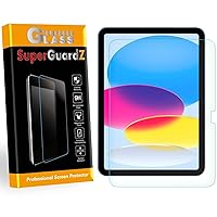 SuperGuardZ [2-PACK] For iPad 10.9 inch (10th Gen, 2022) Screen Protector Tempered Glass Anti Blue Light, Eye Protection, HD Clear, Anti-Scratch, Anti-Shock