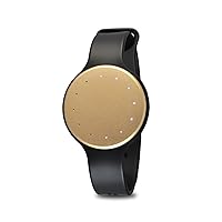 Pyle Bluetooth Smart Activity Fitness Tracker - Waterproof Sport Multifunction Fit Sports Running Wrist Watch Gear w/Sleep Monitor, Pedometer, Best Fitness Tracker for Women/Men PSB1GL.5 (Gold)
